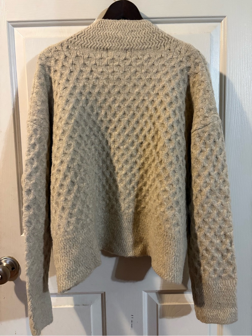 Kut Cozy Mock Neck cropped Knit Sweater